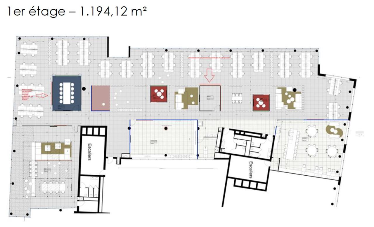 Bureau Lyon 5704m² Location bureau Lyon Rhône OLBUR2109182 44